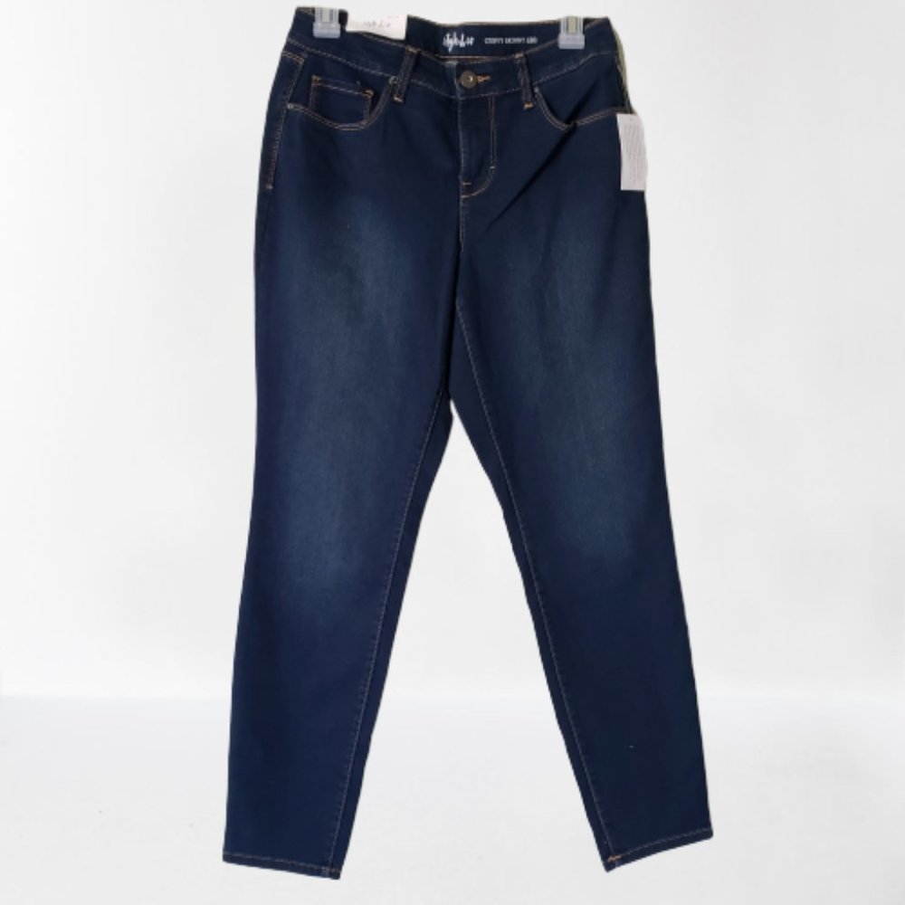 ♥ 2x$25 - Style & Co Skinny Leg Mid-Rise Curvy